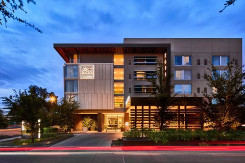 Exterior of hotel