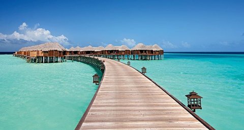 Halaveli Maldives Architecture Water Villas