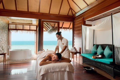 Halaveli Maldives Spa Treatment Room HD