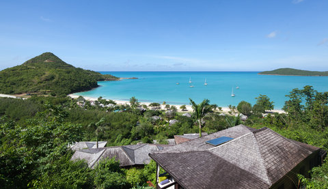 View From Hillside Pool Suite