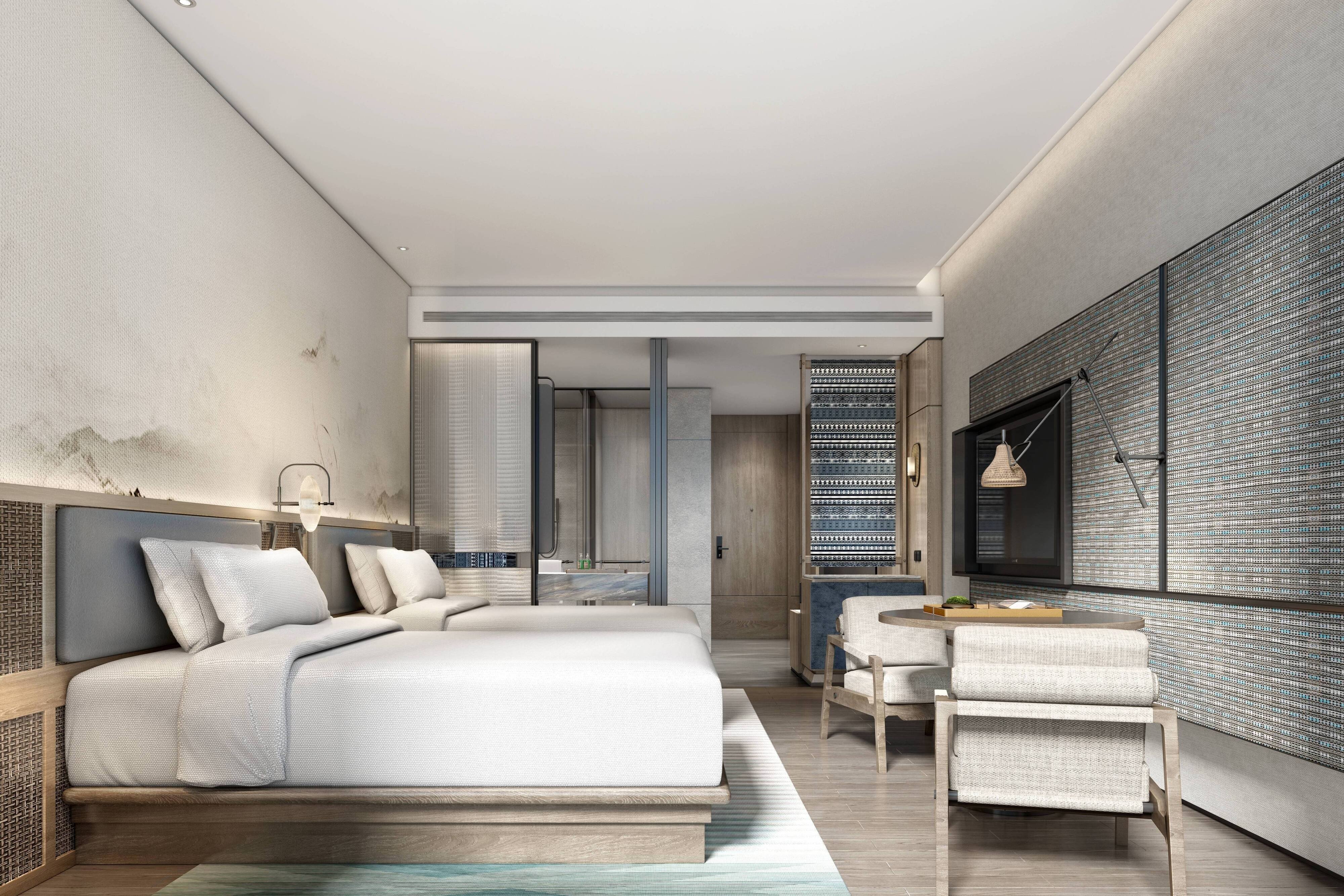 Courtyard by Marriott Liuzhou Sanjiang-guestroom-Double/Double Guest Room.jpg