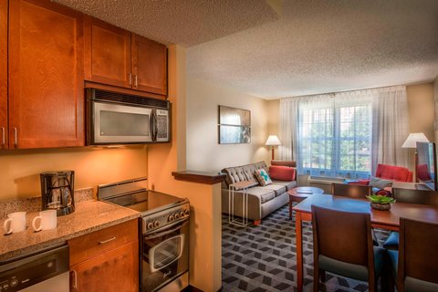 Two-Bedroom Suite - Kitchen and Living Room