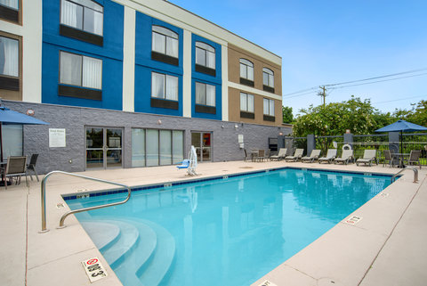 Make time to relax and swim in the pool.