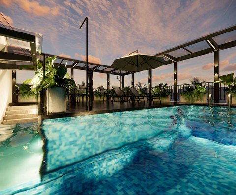 Citadines Connect Bertam Georgetown Penang - Pool