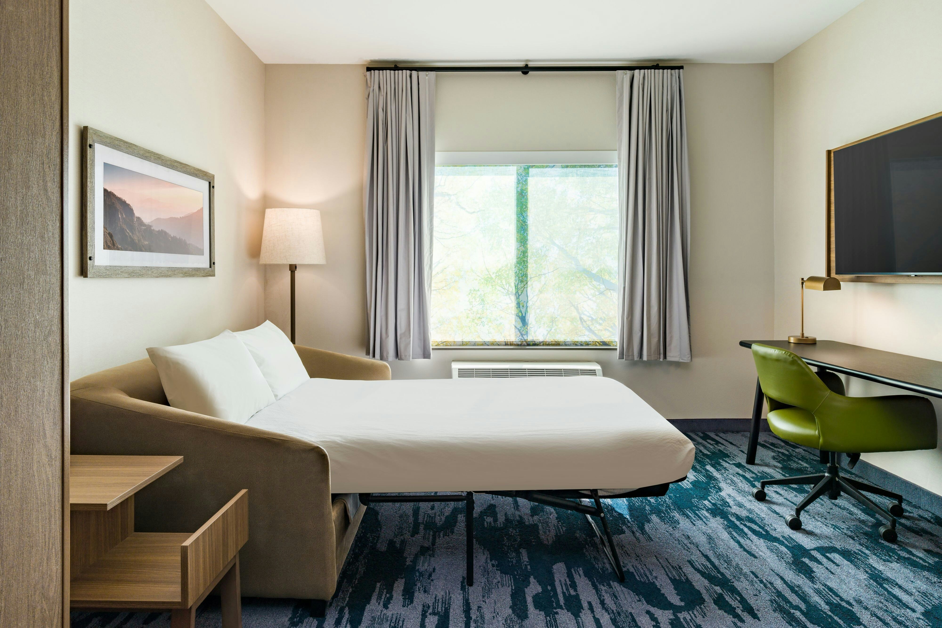 Fairfield by Marriott Inn and Suites Hanford-guestroom-Sofa bed in Suite.jpg