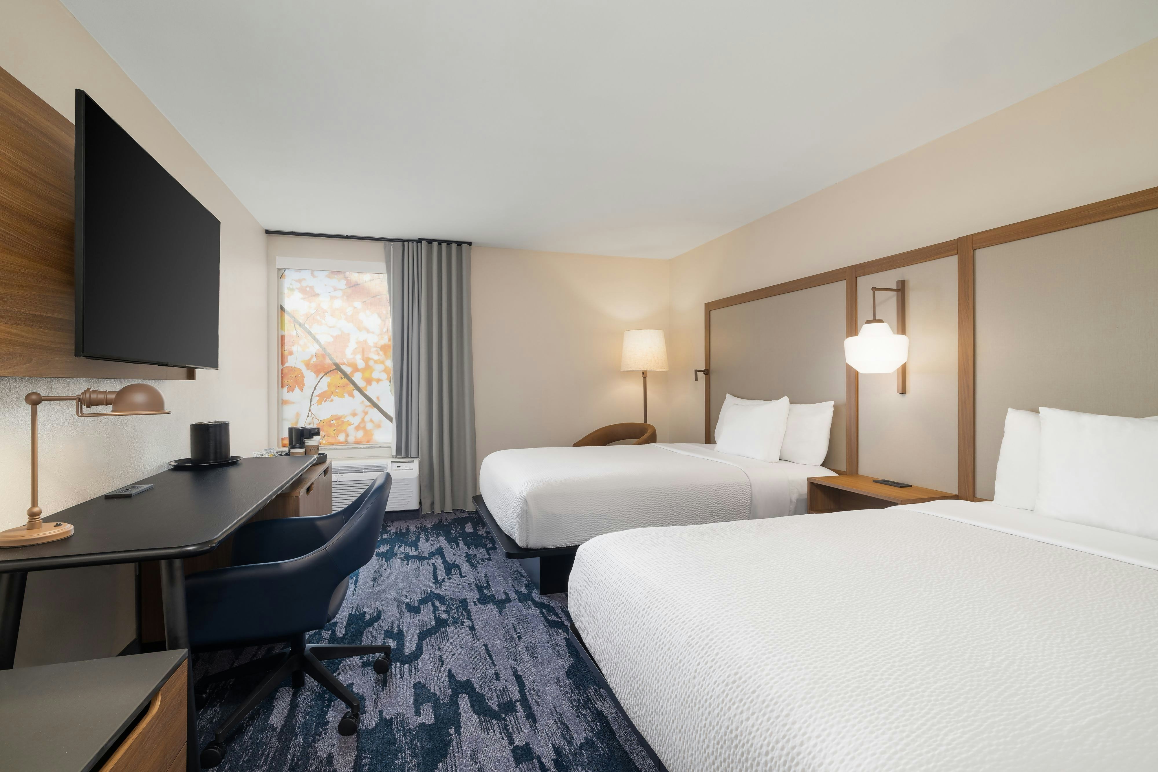 FAIRFIELD INN N SUITES CLINTON-guestroom-Standard Room with 2 Queen Beds.jpg
