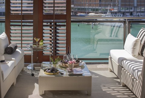 Sunlounging outdoor private roof terrace pointresidenceconz